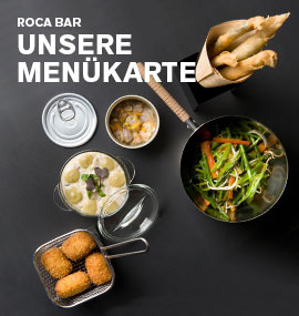 Our menu | Roca Bar | 5-Sterne-Luxushotel am Paseo de Gracia