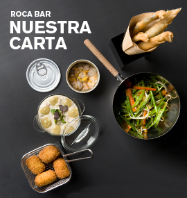 Nuestra carta | Roca Bar | Hotel 5 estrellas Gran Lujo en Paseo de Gracia