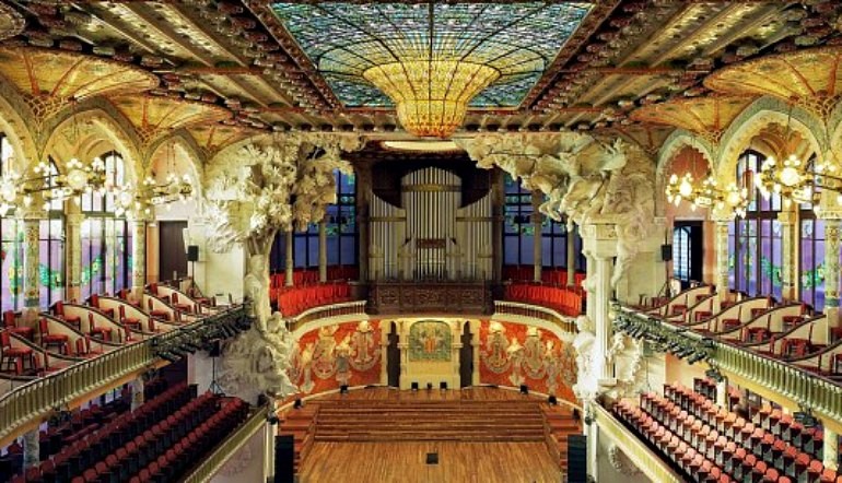 Palau de la Música à Barcelone | Hotel Cinc Étoiles Barcelona | Hotel Omm | Whatsup